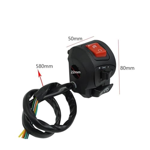Ajuster ses commandes de moto avec un commodo 22mm fiable PCX - 4