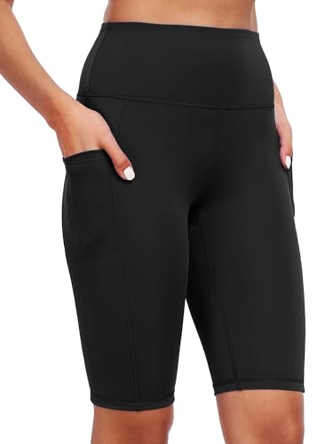 CADMUS 3/4 Pack Women Biker Compression Short Leggings for Yoga with Big Pockets4