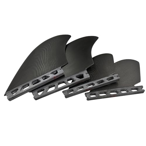 UPSURF surfing fins �T�[�t�{�[�h�t�B�� RM�T�C�Y Single Tab(Future base)/Double Tabs 2(FCS2 base) 4���Z�b�g �O���X�t�@�C�o�[ �T�[�t�X���X�^ �T�[�t�{�[�h�t�B�� (�u���b�N�iSing