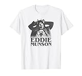 22NXST00315A-001 Stranger Things 4 Eddie Munson Demon Horns Camiseta