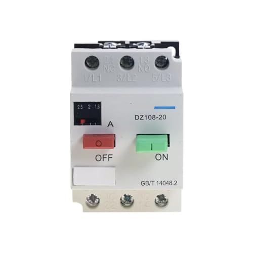 Disjoncteur moteur DZ108-20/211 10A 3 pôles pour protection réseau 3VE1 6.3A-10A MCCB