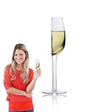 Half Crystal Glass CupsοΌRed Wine GlassesοΌNovelty Funny Wine Glass Cut In HalfοΌWhich Can Be Reused 140ml Clear Glasses Drinking Set (1 Pc)