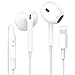 Auriculares para iPhone con Cable, [Certificados MFI] Auriculares Internos con Micrófono y Control de Volumen,Earpods Lightning Compatibles con iPhone 14/14 Pro/13/12/11/XR/XS/X/8/7/SE