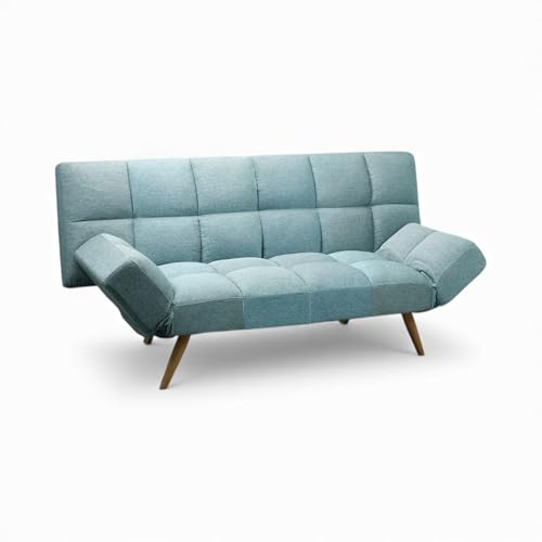 Kosmi Canapé Convertible Clic-Clac – Canapé Lit Dépliable – Couchage Quotidien ou Occasionnel – Gain de Place – Salon, Studio, Chambre d’Ami...
