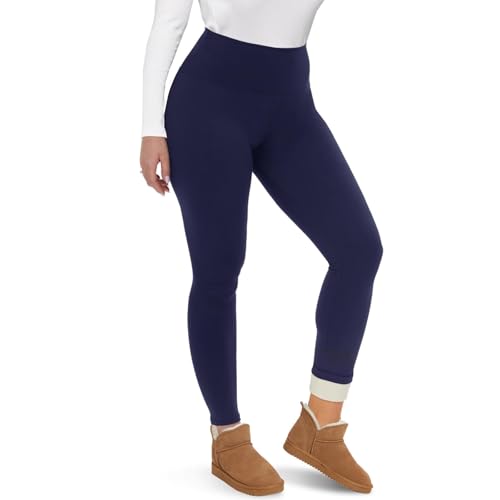 Image of CAMPSNAIL Fleece Lined Leggings Women - Thick Winter Thermal Warm Pants