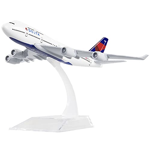 Busyflies Model Airplane 1:400 Diecast Airplanes Model Aircraft Metal Delta 747 Plane Alloy Model fo