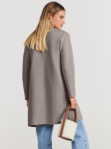 Image of ANRABESS Womens Cardigan Sweater Open Front Knit Long Coatigan Dressy Casual Jacket Coat 2026 Fall Outfits Classy Clothes