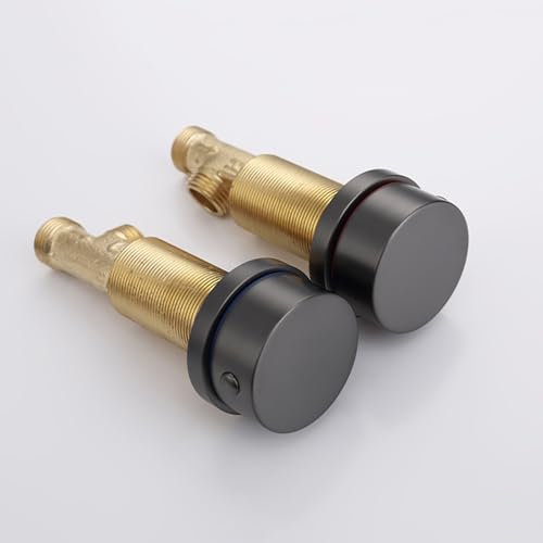 Mitigeur de baignoire double levier avec douchette pour simplifier le rinçage - 7