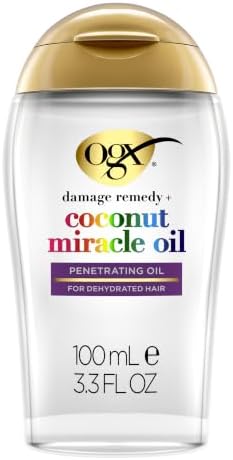 OGX Extra Strength Damage Remedy + Coconut Miracle Hair Oil, 3.3 fl. oz