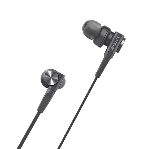 Image of (Renewed) Sony MDR-XB55AP Premium Wired In Ear Headphone with Mic (Black)
