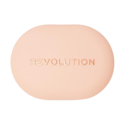 Image of Revolution Powder Pops Instant Blur Setting Powder, Peach | Talc-Free, Controls Shine with Smooth & Blurring Finish, Vegan & Cruelty-Free
