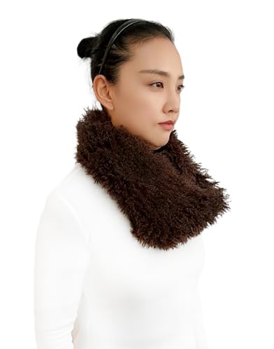 Lina & Lily Shaggy Faux Poodle Fur Women's Fall Winter Infinity Scarf Neck Warmer3