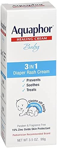 Image of Aquaphor Diaper Rsh Crm H Size 3.5z Aquaphor Diaper Rash Cream Healing 3.5z