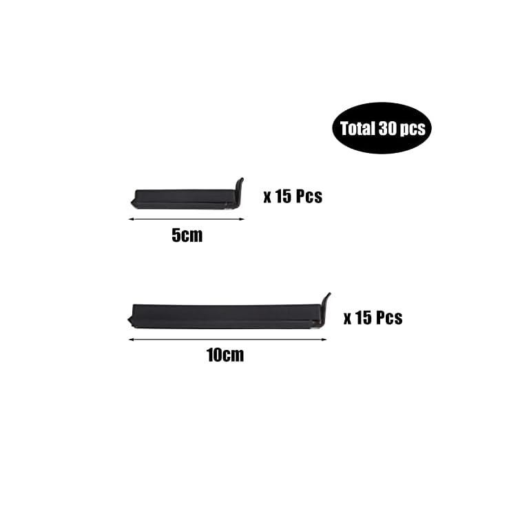 DIYASY30PCSFoodBagClips5cm10cmFoodClipsReusableBagSealing