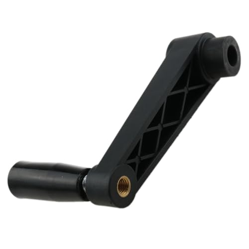 Image of Hole Diameter 12mm Folding Nylon Crank Handle Revolving Handle Tool Handle Handwheel Accessories for Industrial Machine Tools or Other Equipment 1PCS (12 * 100mm)