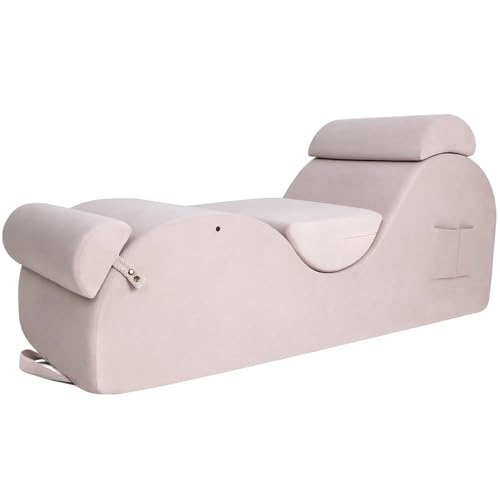 Catálogo para Comprar On-line Sillones y chaises longues - los preferidos. 50 STSERT ZONE Sillón chaise longue para yoga, con reposacabezas, almohadillas para cintura y pies, funda lavable, bolsillos laterales y parte inferior antideslizante, para relajarse...