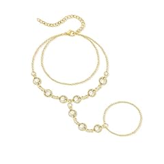 Gold Hand Chain Bracelet AN143G