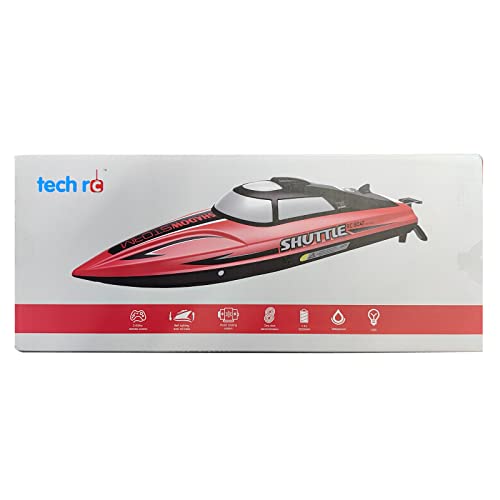 tech rc Remote Control Boat RC Boat for Adults with 180° Auto Flip, Autopilot 25 km/h High Speed Racing Waterproof Toys for Pools Lakes (Works in Water) - Image 7