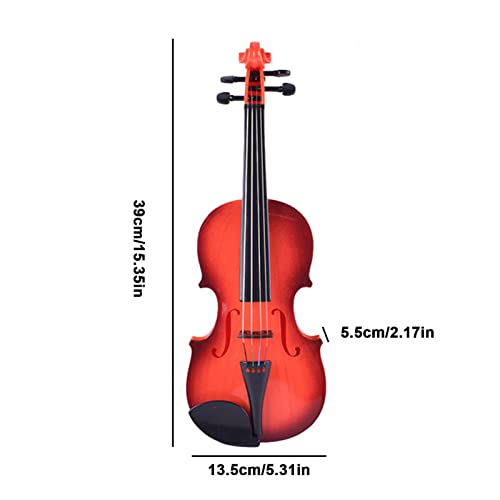 Violino para Crianças, Brinquedo de violino eletrônico, Violino de brinquedo com corda ajustável, ba