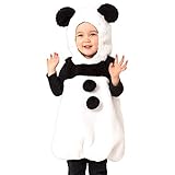 クリアストーン(Clearstone) マシュマロベビー コスプレ ハロウィン 着ぐるみ マシュマロパンダ ベビー 80cm ブラック
