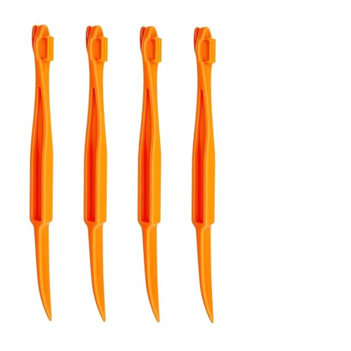 Orange Peeler,4 Pcs Orange Peeler Tools- Easy Orange & Lemon Fruit Peel Cutter Vegetable Slicer Fruit Tools