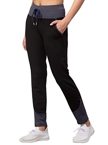 bluecon Women's Slim Fit Active Wear Polyester Track Pants-picture-12