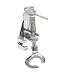 Metal Open Toe Free Motion Quilting Embroidery Presser Foot for Brother Singer JANOME Domestic Sewing Machines