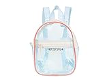 Kleine Innentasche aus Stoff. adidas Clear 2 Mini Rucksack, Unisex-Erwachsene, Clear II, Mini-Rucksack, 5150793, Sky Tint/Semi Flash Rot/Pink Tönung, Einheitsgröße