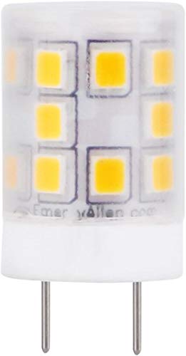 EmeryAllen G8 Base, 2.5Watt (20W Equivalent) Dimmable Miniature Bi-Pin |LED Light Bulb |120V - 250 Lumens |2700K | 1 Pcs