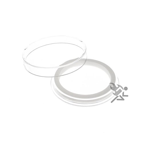 Air-tite Cápsulas para Monedas 40mm Anillo Blanco x10 miniatura 1