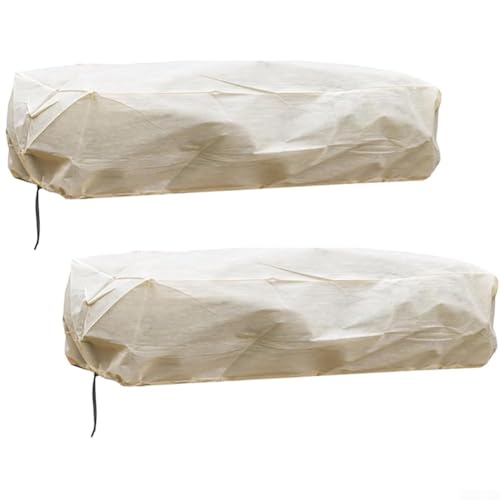 Zoegneer Protégez vos plantes du gel, du vent et de la pluie avec cette housse rectangulaire pour jardinière (100 x 40 x 45 cm)