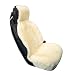 Eurow Genuine Australian Sheepskin Sideless Seat Cover - Champagne