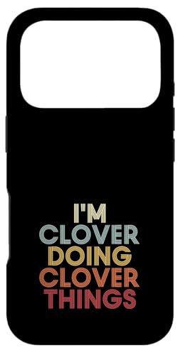 Clover Name Clover Personalized Name First Given �X�}�z�P�[�X iPhone 17 Pro �p