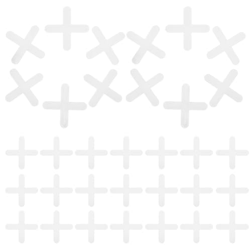 jojofuny 1000pièces Entretoises De Carrelage Système De Nivellement Pour De Carreaux Accessoires De Clip De Nivellement