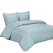 King / Cal-King Blue Silky Soft Duvet Covers 100% Rayon from Bamboo Duvet Cover Sets