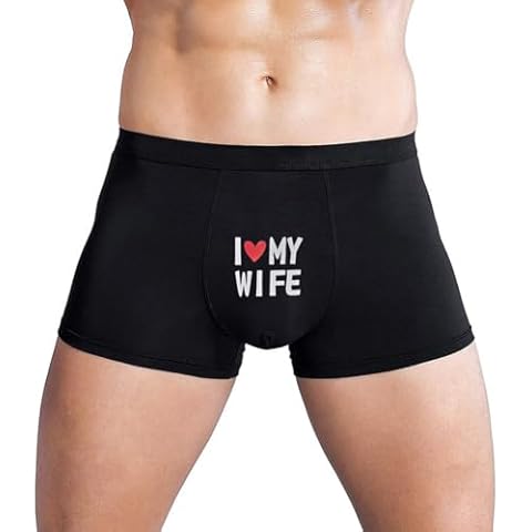 Ningsige Men's Boxer Briefs, Underwear Trunks with Novelty Pattern Printing All Day Wear Comfort Shorts(M003+R164WF-XXL Cover