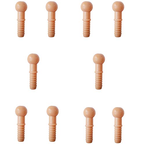 Bigjigs Rail Track Connectors (Pack of 10) - Other Major Wood Rail Brands are Compatible