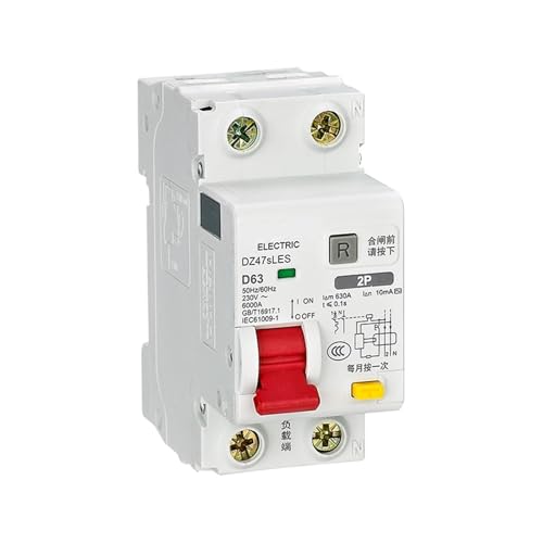 Disjoncteur DZ47sLES 2P D 20A résout les coupures intempestives dues aux fuites de courant