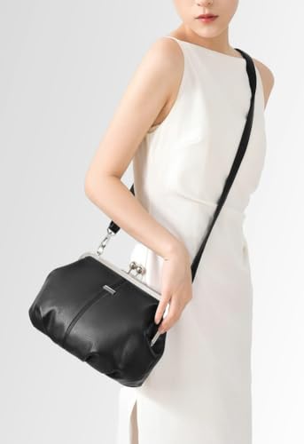 Bolso Mujer PU Cuero Crossbody con Broche miniatura 2