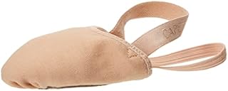 Capezio Women's Canvas Pirouette ii Dance Shoe, Nude, Small