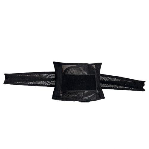 OLIns Faja Reductora Adelgazante de Neopreno para Hombre Cinturón Sudor Abdominal Lumbar Abdomen Adjustable para Deporte, Correr y Fitness (Color:Black,Size:XL)