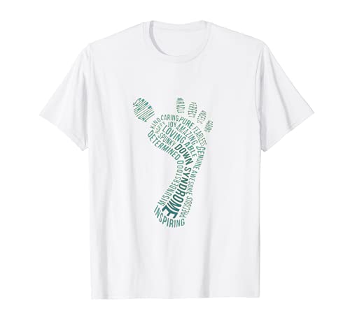 T-shirt rétro pour la sensibilisation au syndrome du duvet, 21 jours T-Shirt