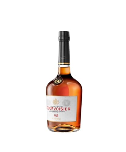 Courvoisier VS 70CL – French Cognac Brandy - Aged Up to 8 Years, Elegant Aperitif with Notes of Pear, Apple, Grapefruit, and Oak