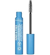 Rimmel London KIND & FREE Clean Mascara, Cruelty-Free & Vegan, 01 Black