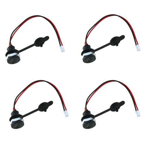 Conectores tipo C de 5V CC TAODAN empotrables para portátiles y tabletas
