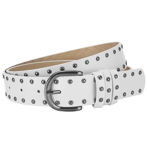 Women's Autumn Belt Casual Groove Belt Basic Buckle 2025 Harem Old Fashioned Metal Adjustable Belts