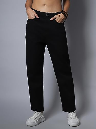 Image of HIGH Star Women's Straight Fit Mid Rise Jeans