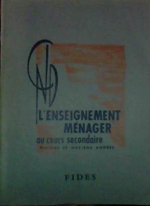 Mon Foyer - Enseignement Menager - Economie Domestique Hygiene et Puericulture. Programme du 2e Cycle Cours Postscolaires Menagers | Rakuten