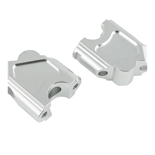 Abrazadera elevada para manillar F700GS y F650GS elevador de aluminio gris