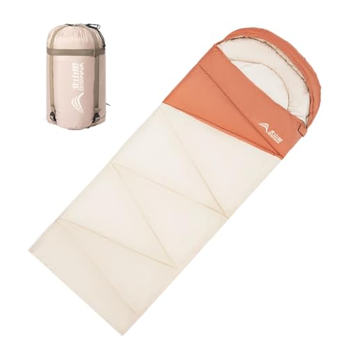 Camping Sleeping Bag, Confortable Warm Sleeping Bag, Portable Sleeping Bag, Camping Sleeping Mat, Comfortable & Warm Sleeping Bag for Camping, Outdoor Activities, Hiking, and Travel